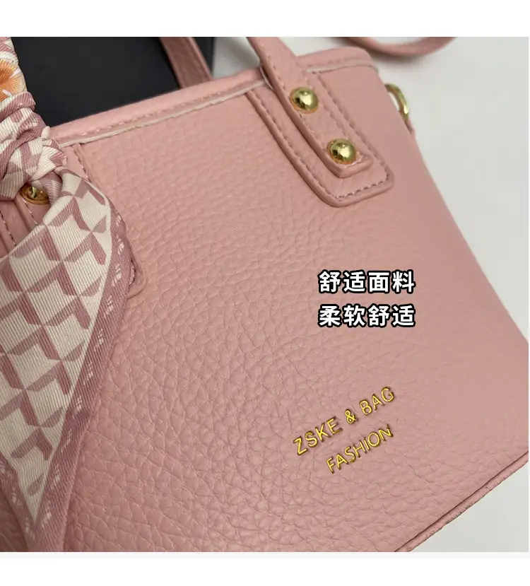 Pink Crossbody Bag for Women 2025 Trendy Casual Shoulder Bag — feature 9