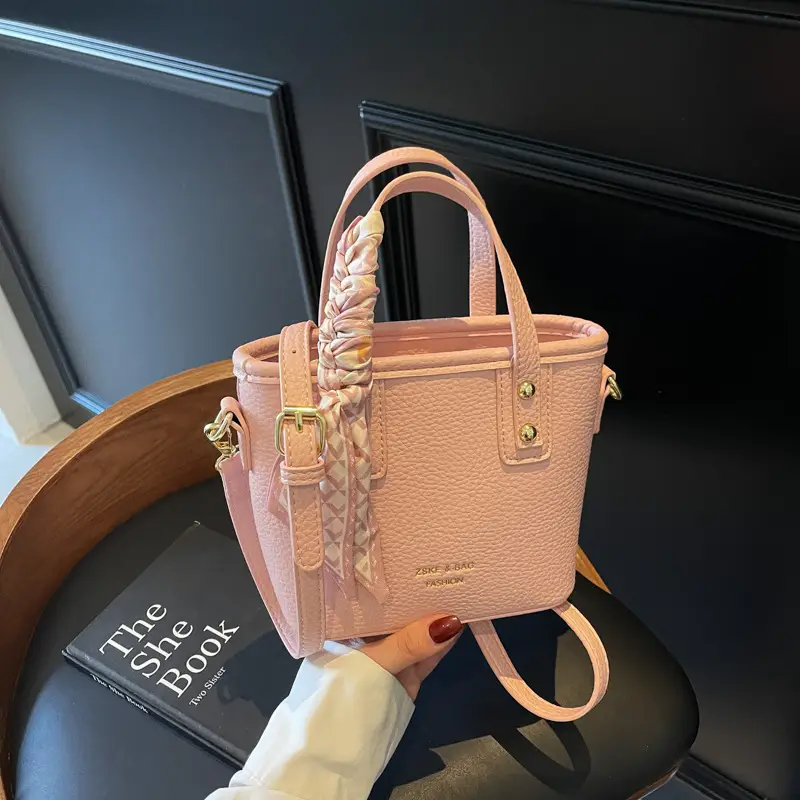 Pink Crossbody Bag for Women 2025 Trendy Casual Shoulder Bag - Image 3