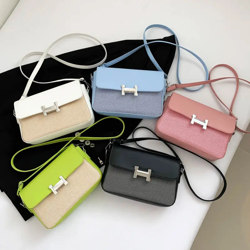 Women's Small Square H-Clasp Shoulder Bags 2025