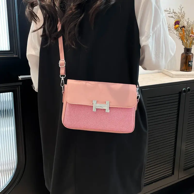 Women's Small Square H-Clasp Shoulder Bags 2025