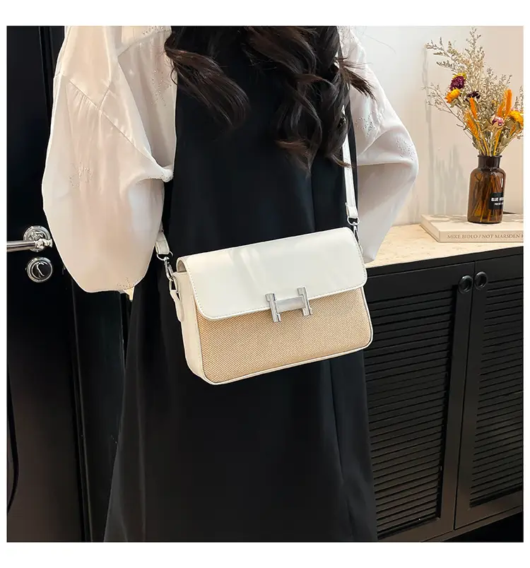 Women's Small Square H-Clasp Shoulder Bags 2025 — feature 15