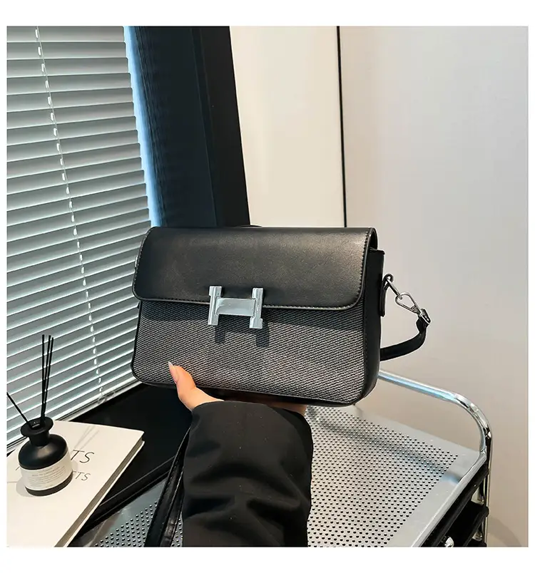 Women's Small Square H-Clasp Shoulder Bags 2025 — feature 37