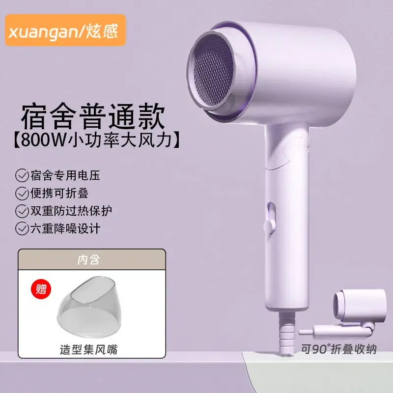 University Hair Dryer with Negative Ion & Foldable Design - Image 4