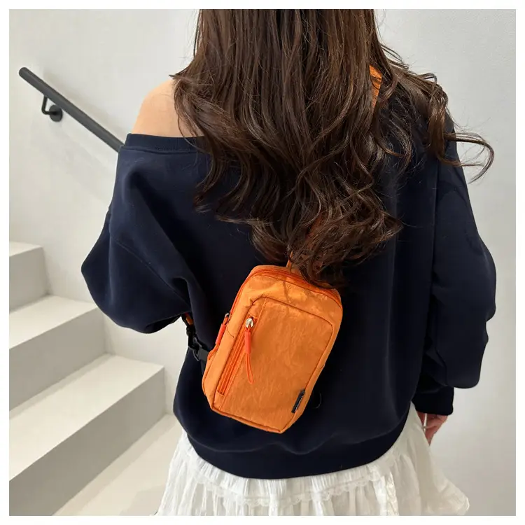 Black Mini Crossbody Shoulder Bag for Men Women — feature 16