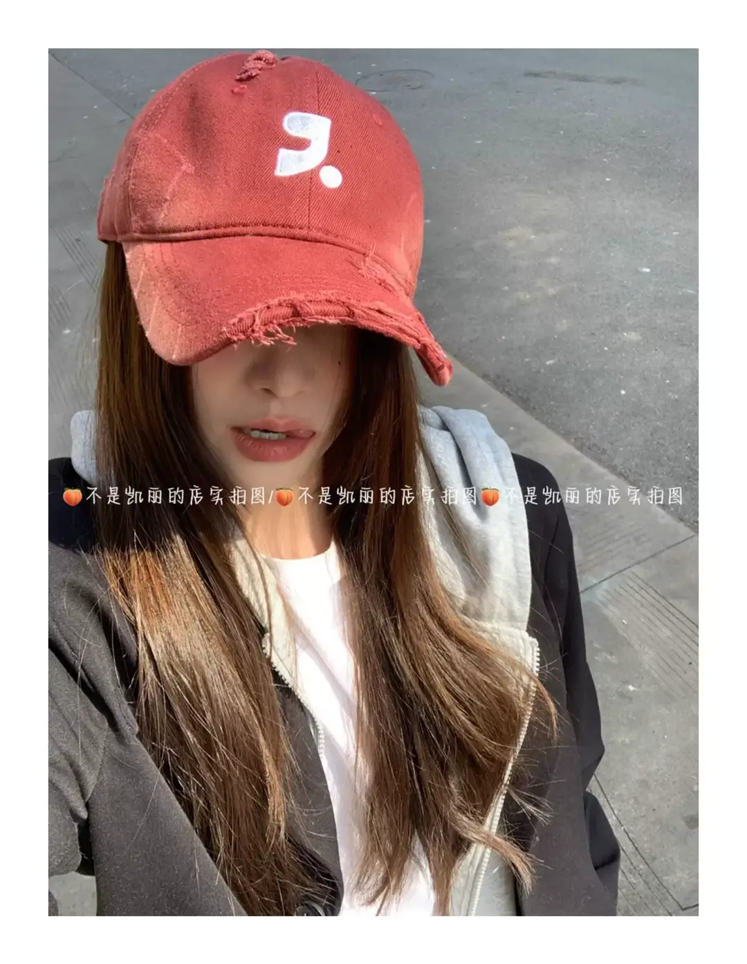 Red Retro Baseball Cap for Kids & Men Summer Wear — feature 1