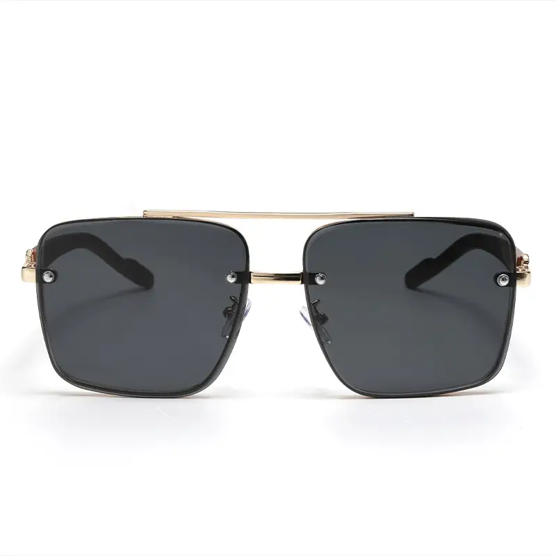 Men HD Polarized Sunglasses Aviator Driving Goggles Retro - Image 9