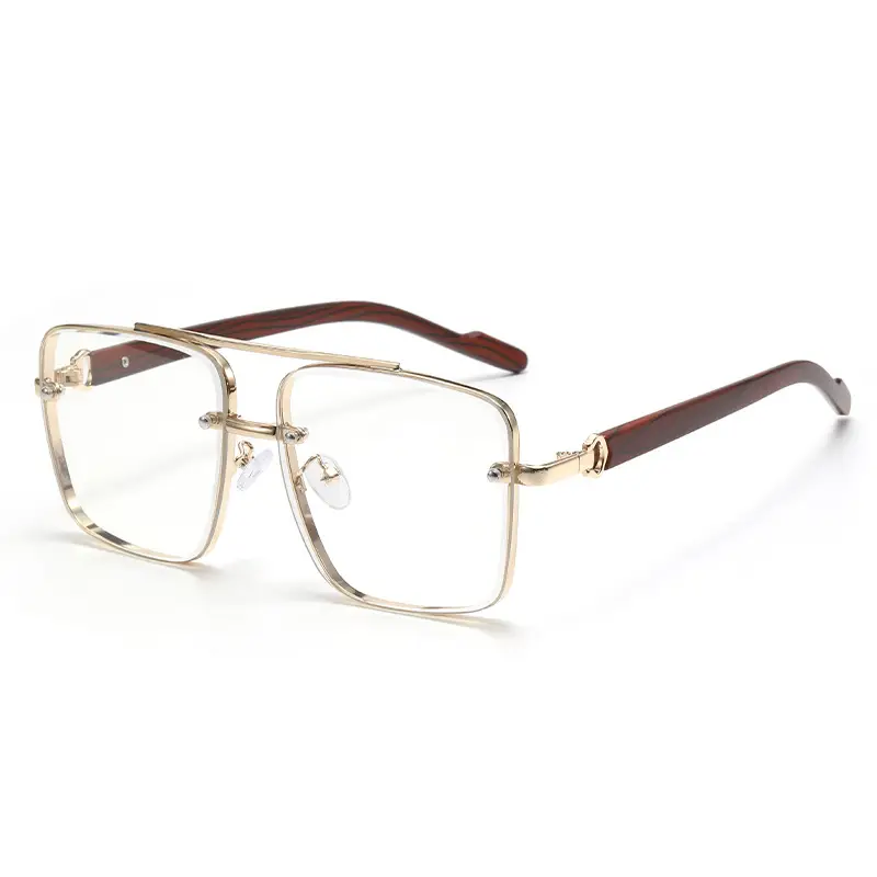 Men HD Polarized Sunglasses Aviator Driving Goggles Retro - Image 10