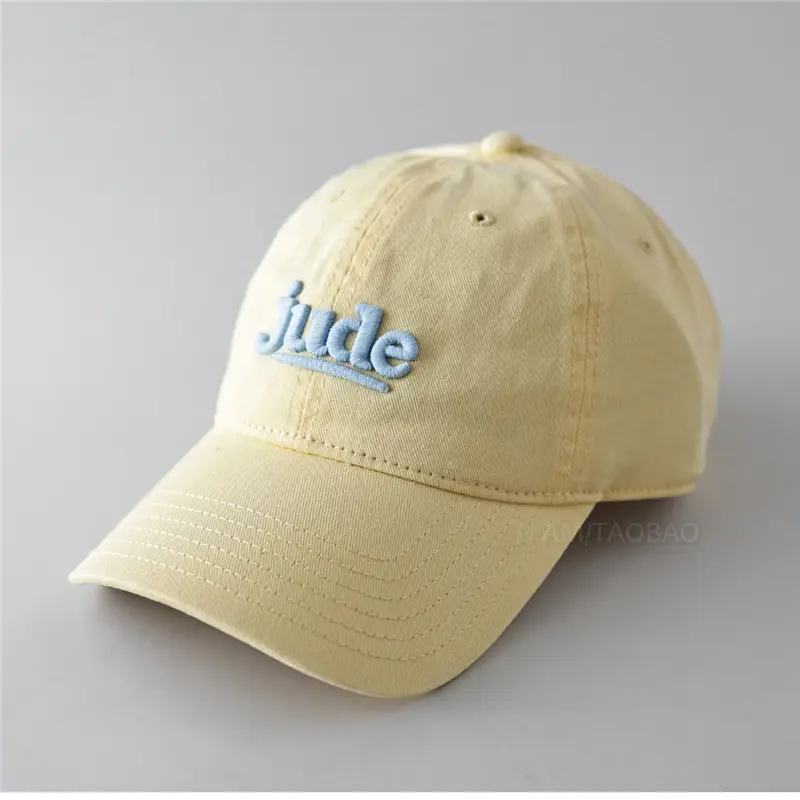 Jude 3D Embroidered Maroon Baseball Cap for Men Women - Image 9