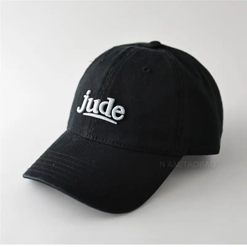 Jude 3D Embroidered Maroon Baseball Cap for Men Women - Image 11