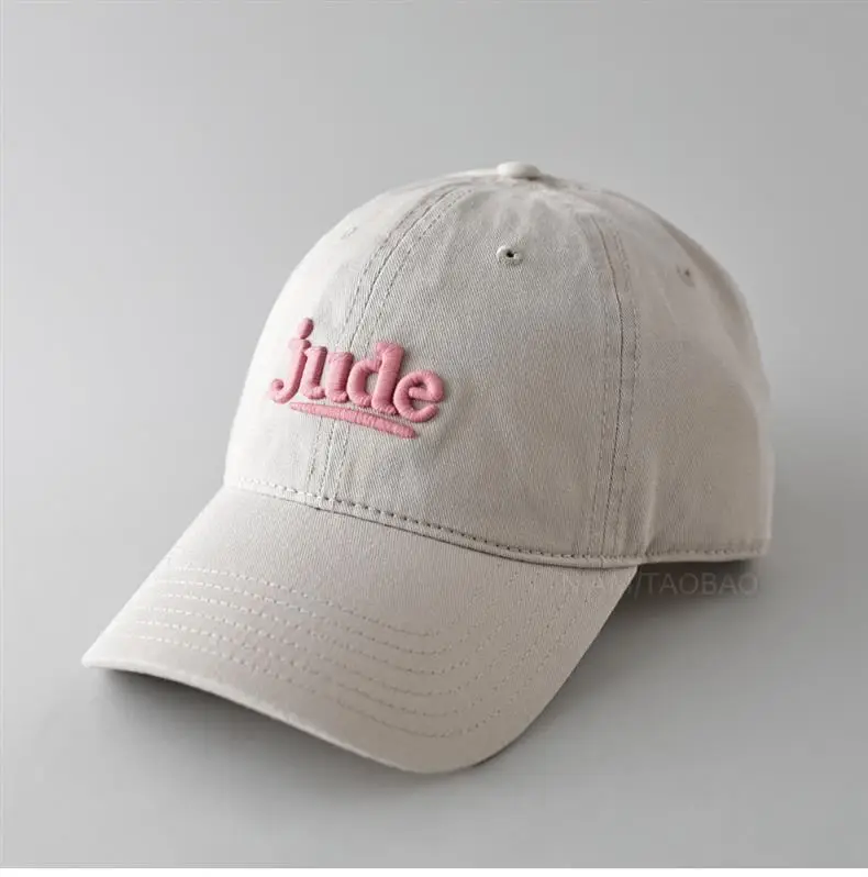 Jude 3D Embroidered Maroon Baseball Cap for Men Women — feature 4