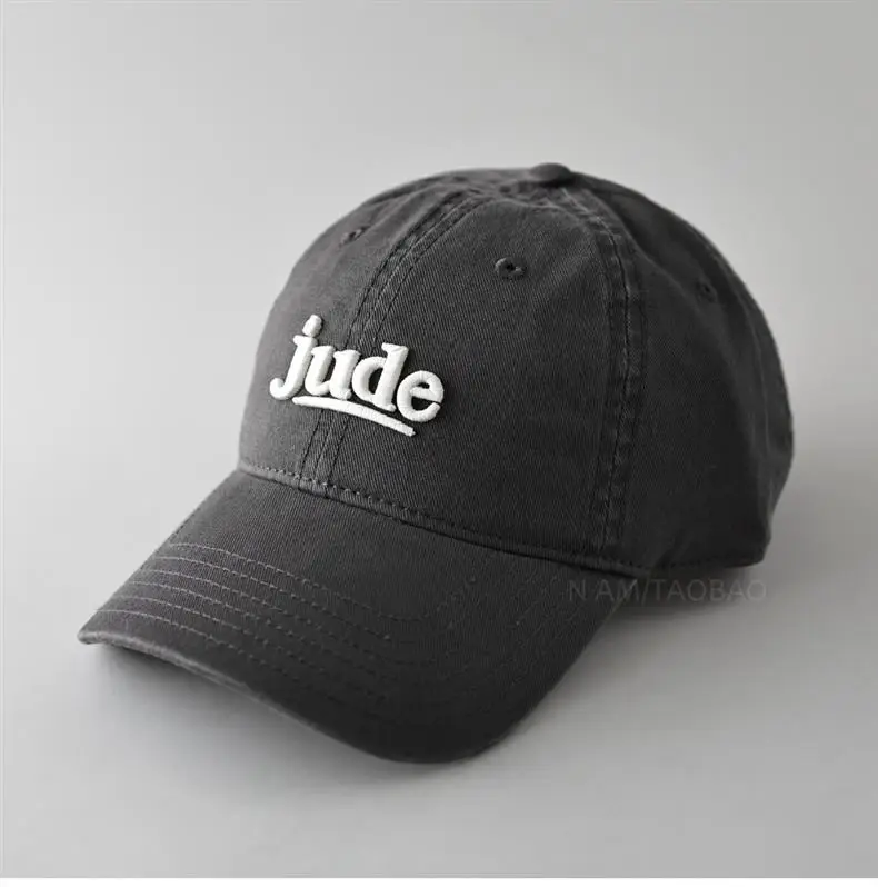 Jude 3D Embroidered Maroon Baseball Cap for Men Women — feature 9
