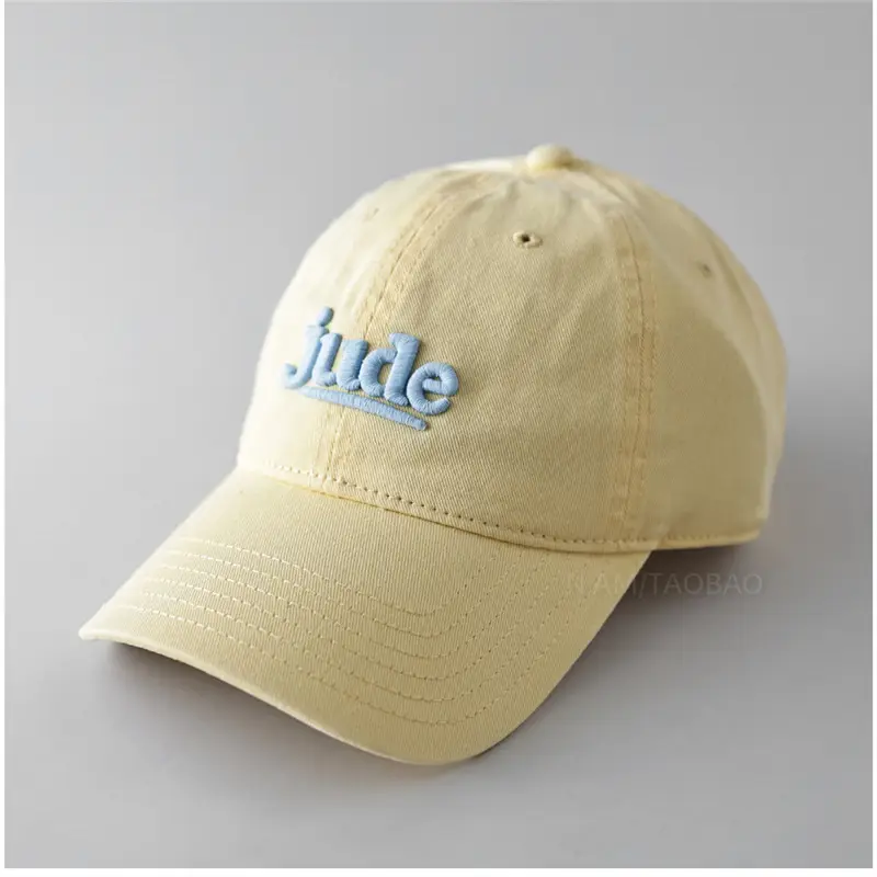Jude 3D Embroidered Maroon Baseball Cap for Men Women - Image 2