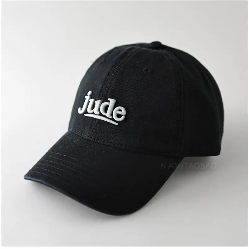 Jude 3D Embroidered Maroon Baseball Cap for Men Women - Image 4