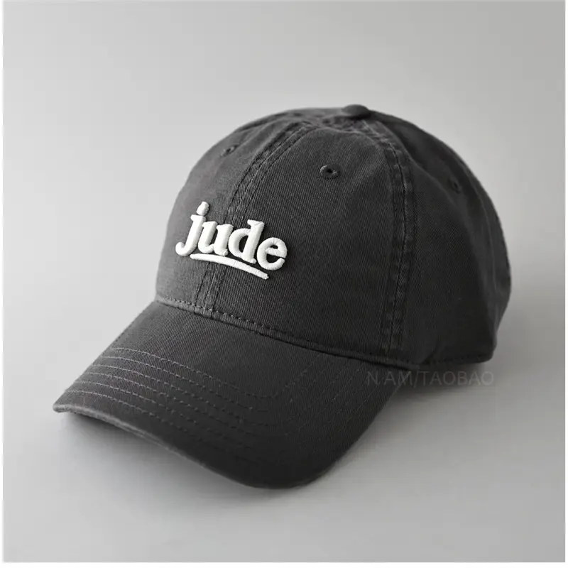 Jude 3D Embroidered Maroon Baseball Cap for Men Women - Image 7