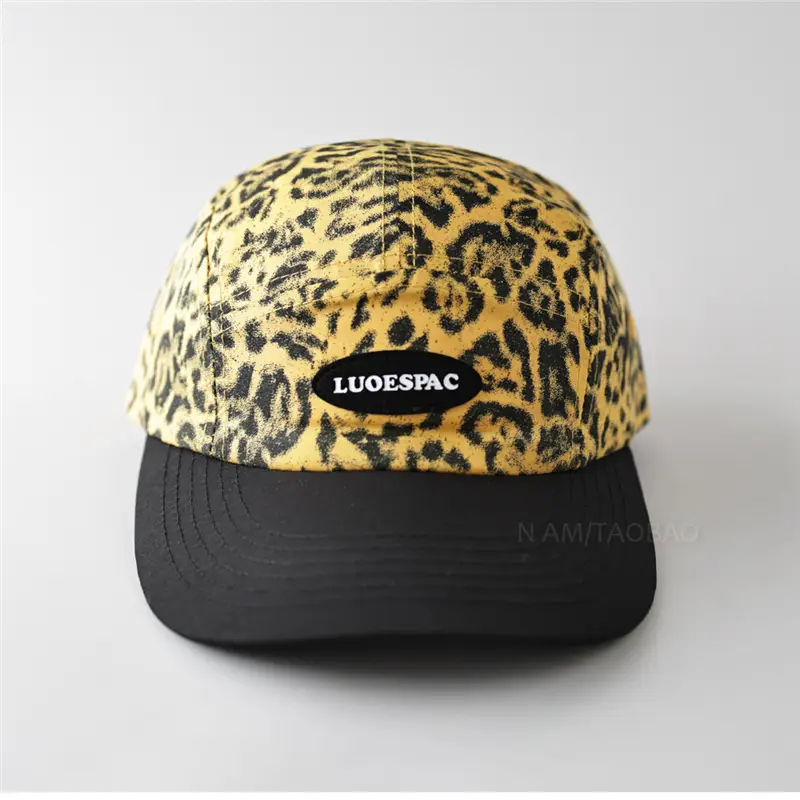 Leopard Print Baseball Cap Men Women Sunshade Duck Tongue - Image 4