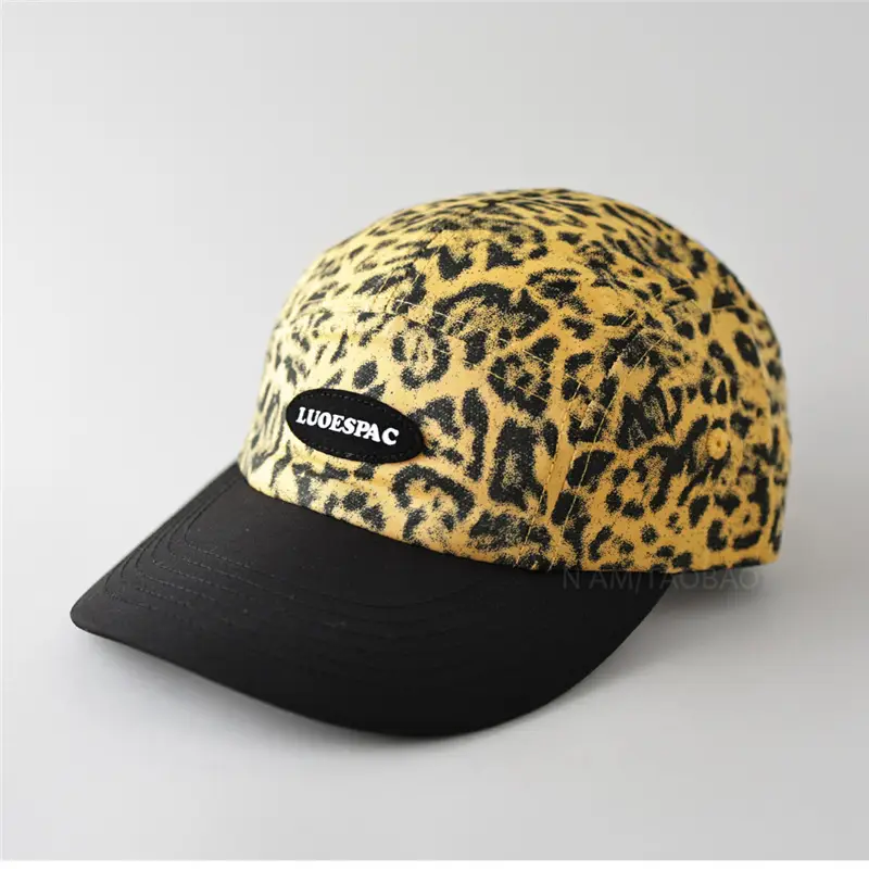 Leopard Print Baseball Cap Men Women Sunshade Duck Tongue - Image 7