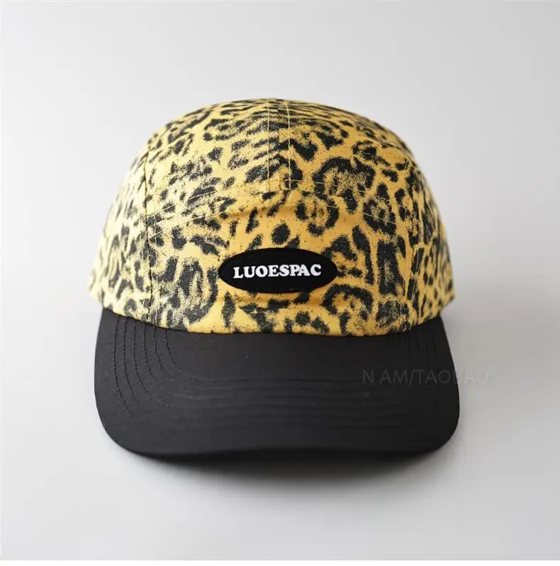 Leopard Print Baseball Cap Men Women Sunshade Duck Tongue — feature 2