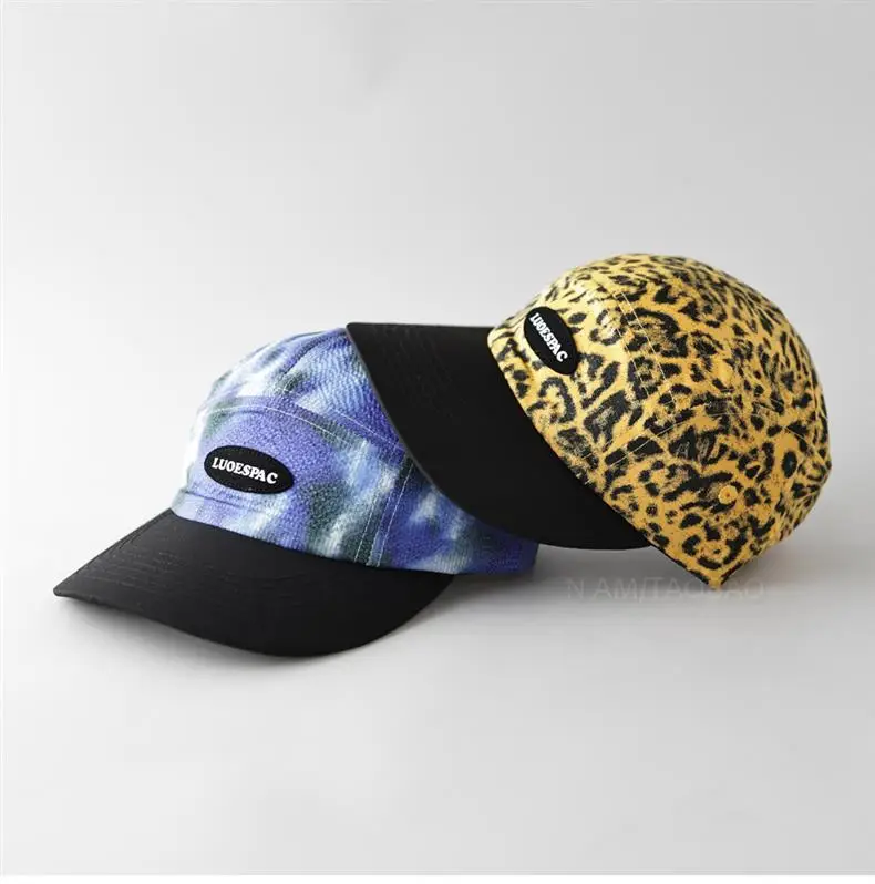 Leopard Print Baseball Cap Men Women Sunshade Duck Tongue — feature 6