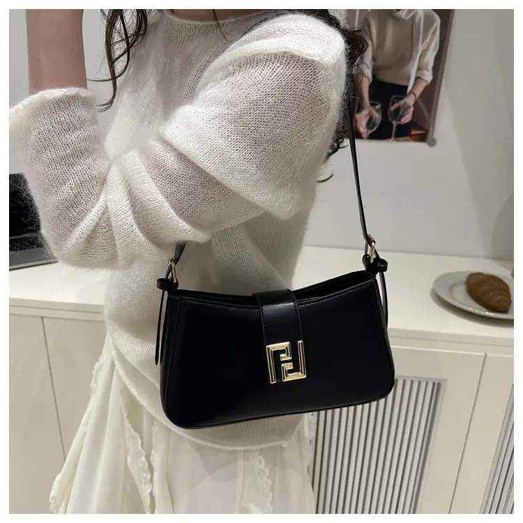 Women's White Fendi Logo Shoulder Bag 2026 — feature 50