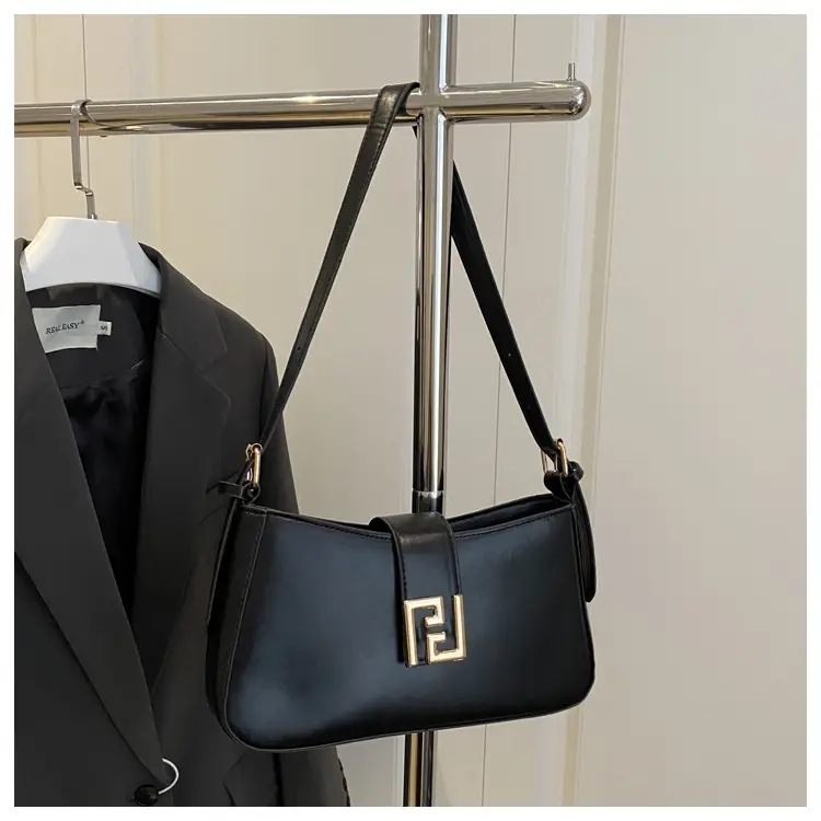Women's White Fendi Logo Shoulder Bag 2026 - Image 2