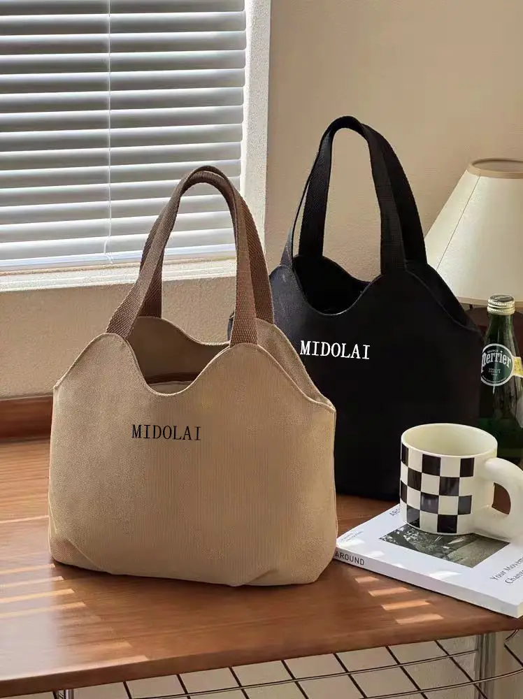 Women Canvas Shoulder Bag Midolati 2025 Casual — feature 1