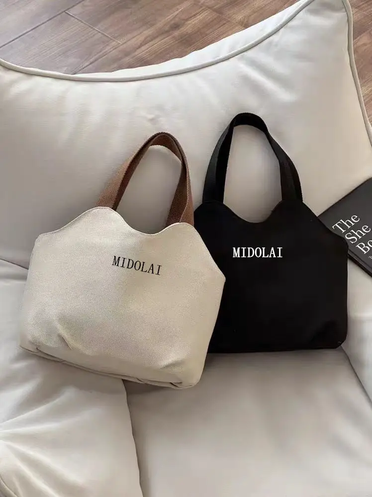 Women Canvas Shoulder Bag Midolati 2025 Casual — feature 12