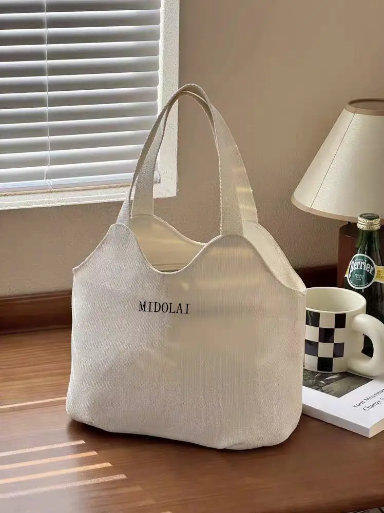 Women Canvas Shoulder Bag Midolati 2025 Casual — feature 14