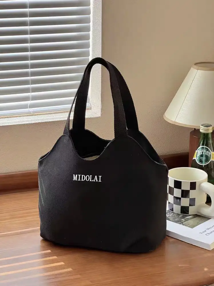 Women Canvas Shoulder Bag Midolati 2025 Casual — feature 19