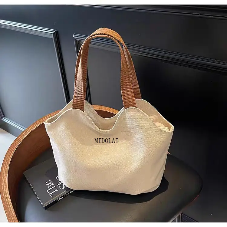 Women Canvas Shoulder Bag Midolati 2025 Casual — feature 20
