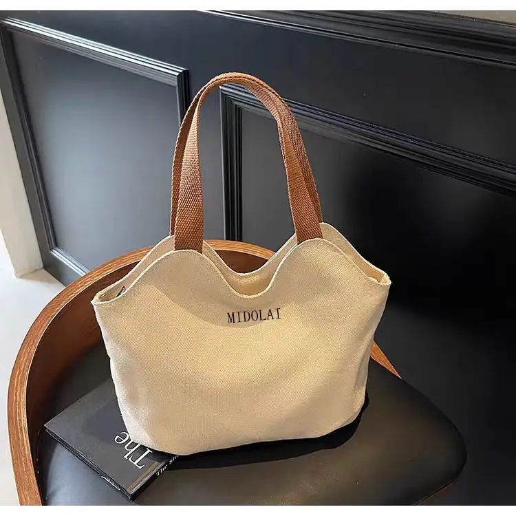 Women Canvas Shoulder Bag Midolati 2025 Casual — feature 21