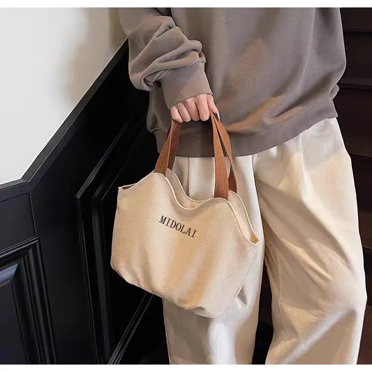 Women Canvas Shoulder Bag Midolati 2025 Casual — feature 25