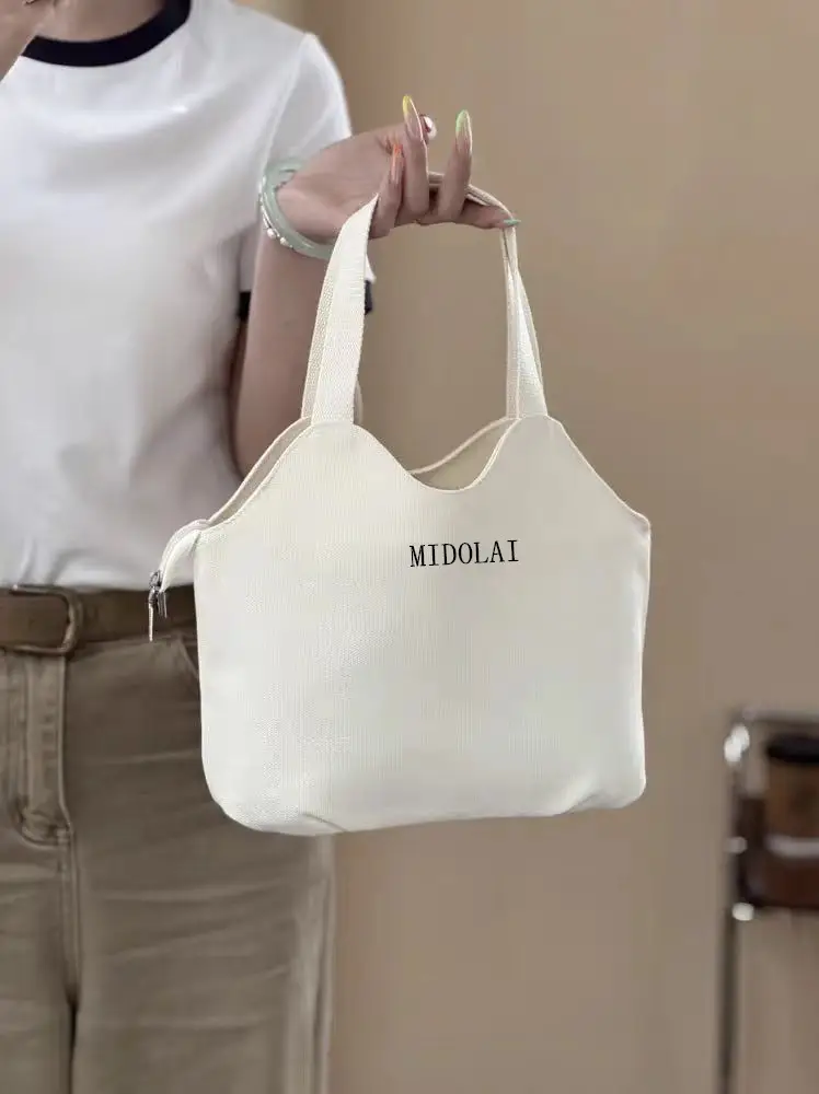 Women Canvas Shoulder Bag Midolati 2025 Casual — feature 8