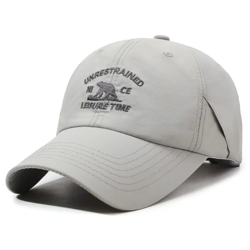 Women Black Unstressed Letter Baseball Cap Summer Wear - Image 3