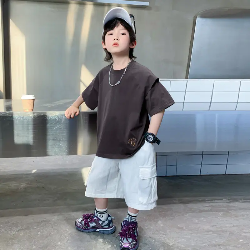 Boys Summer T-Shirt Short Sleeve Ice Feel 2026 - Image 4