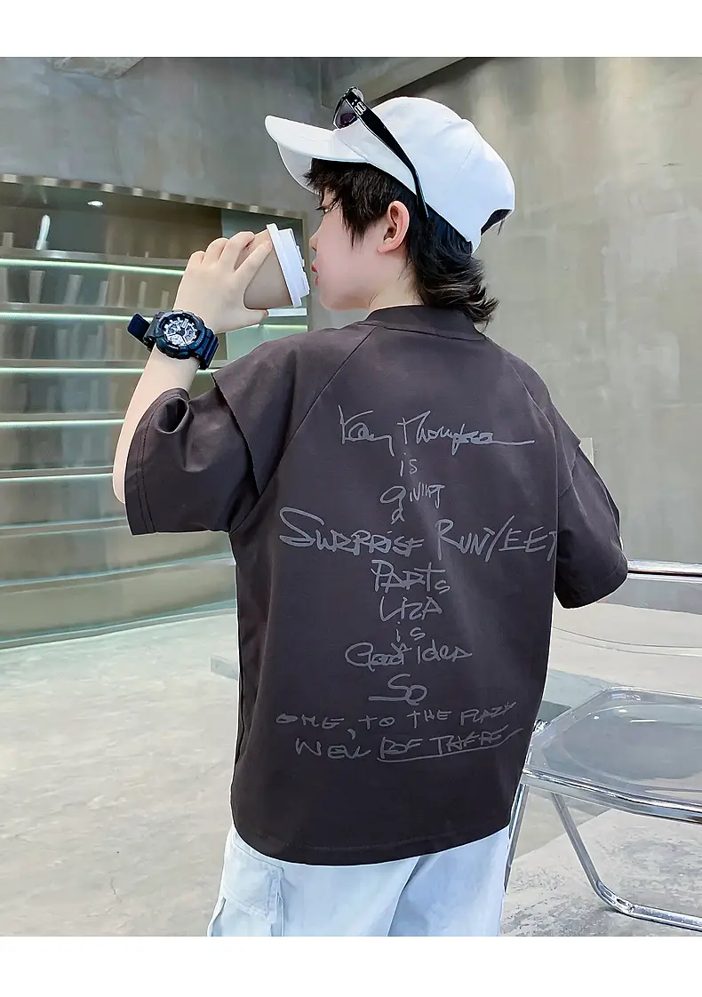 Boys Summer T-Shirt Short Sleeve Ice Feel 2026 — feature 10