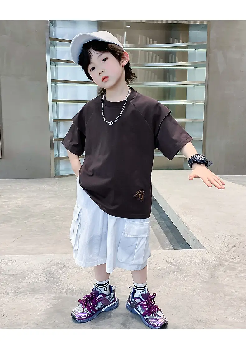 Boys Summer T-Shirt Short Sleeve Ice Feel 2026 — feature 12