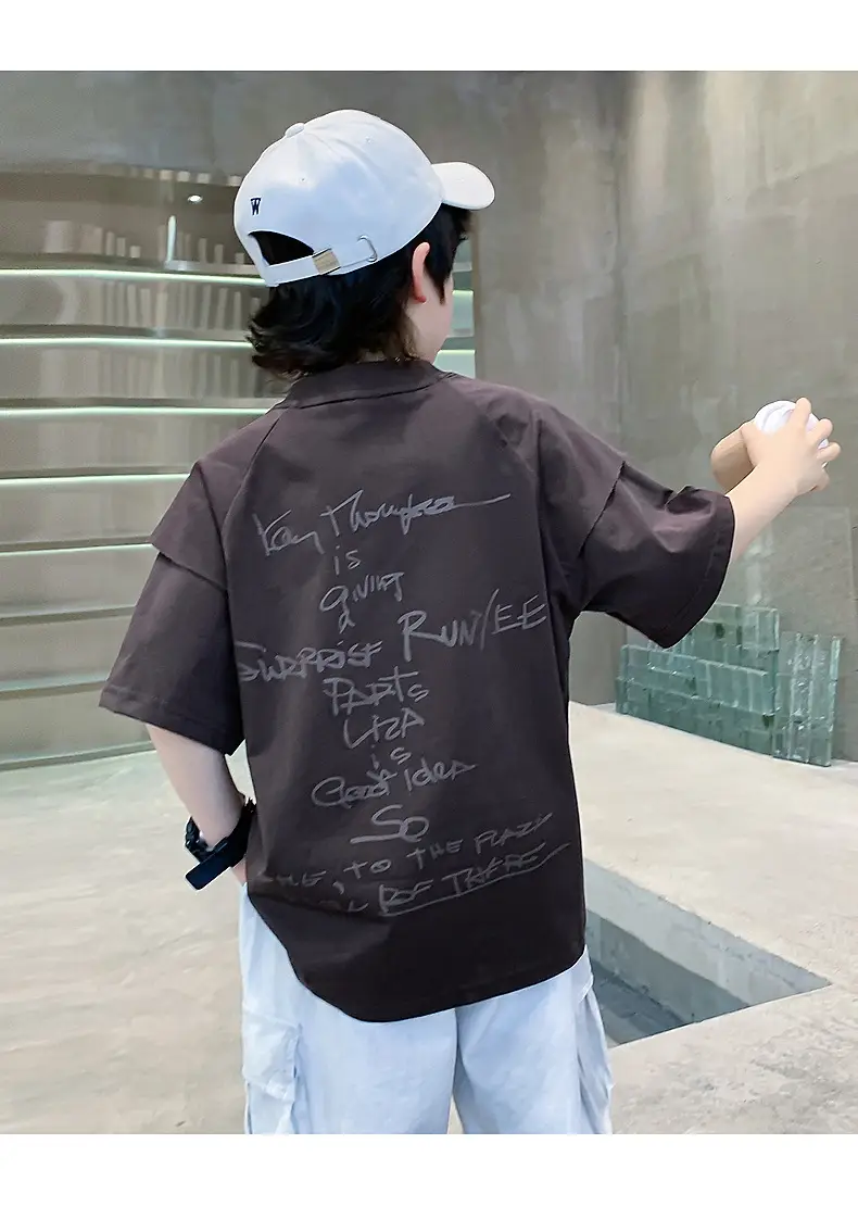 Boys Summer T-Shirt Short Sleeve Ice Feel 2026 — feature 13