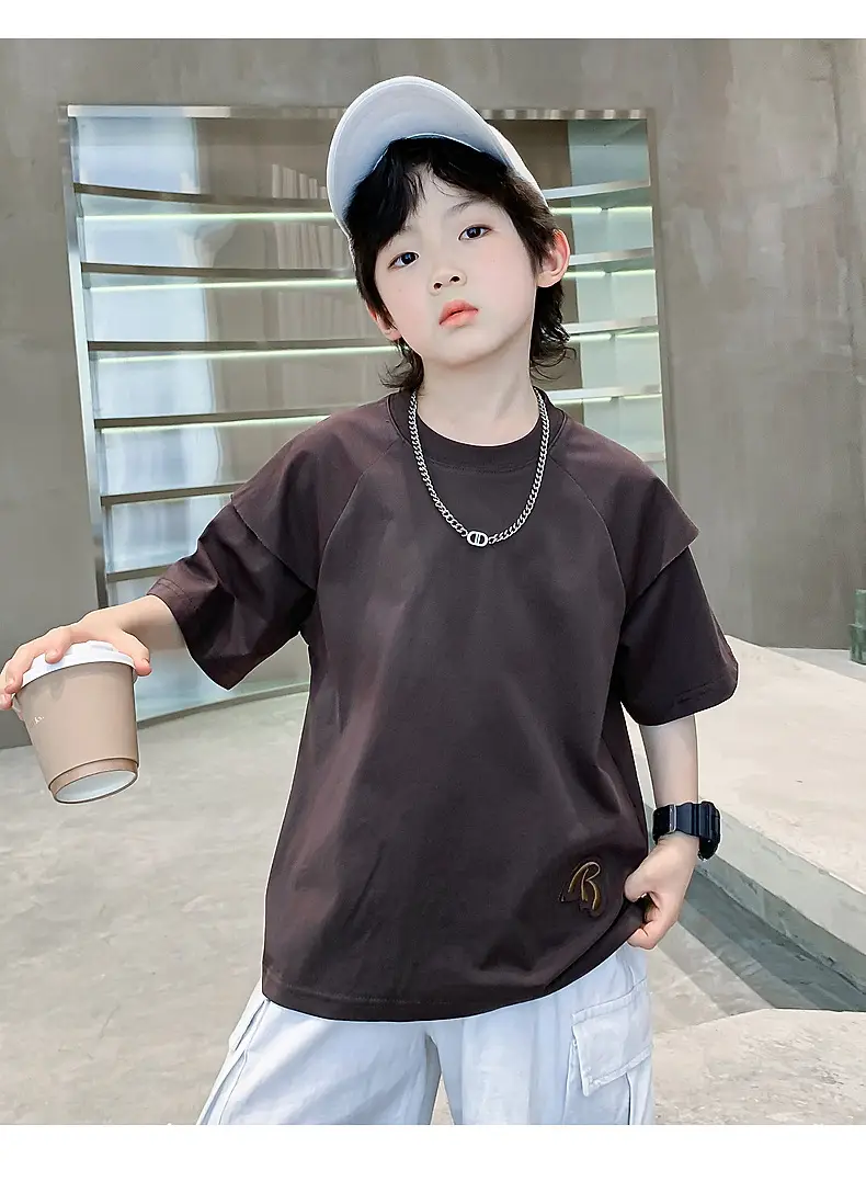 Boys Summer T-Shirt Short Sleeve Ice Feel 2026 — feature 8
