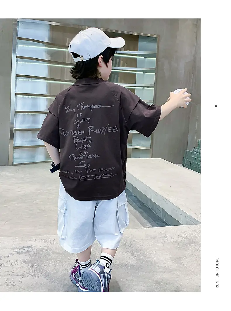 Boys Summer T-Shirt Short Sleeve Ice Feel 2026 — feature 9