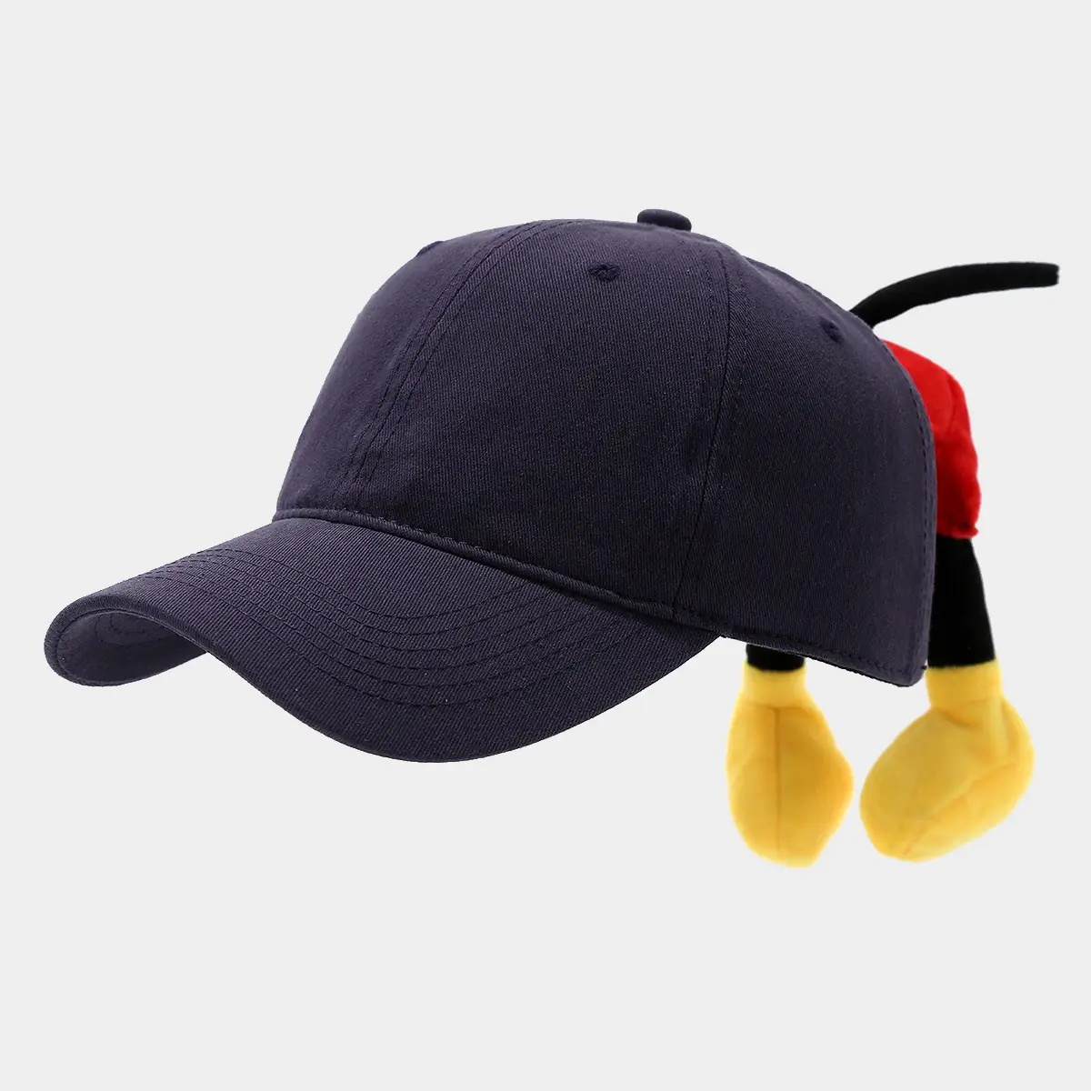Cute Cartoon Butt Cap with Yellow Ear Muffs - Image 10