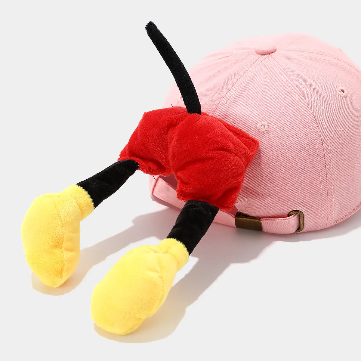 Cute Cartoon Butt Cap with Yellow Ear Muffs — feature 12