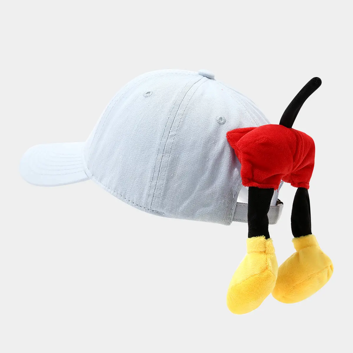 Cute Cartoon Butt Cap with Yellow Ear Muffs - Image 5