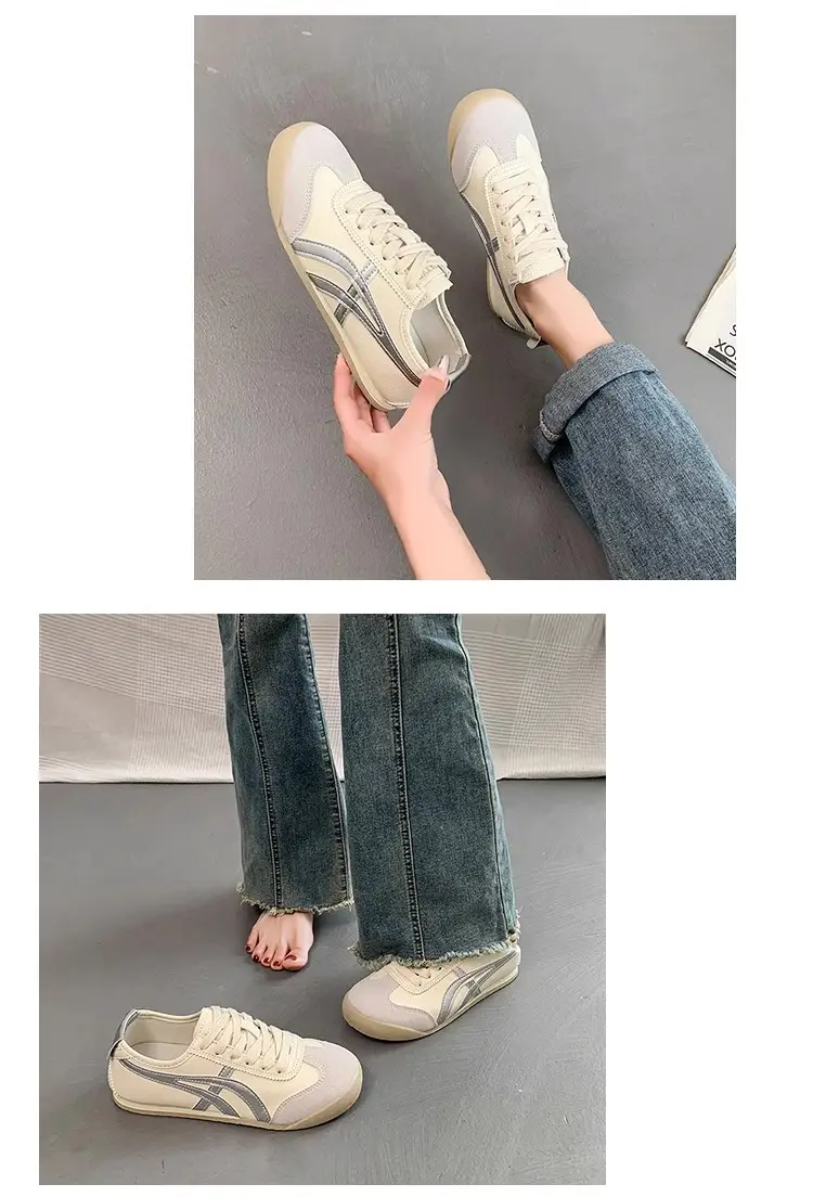 Women Silver Casual Flat Sneakers 2025 — feature 9