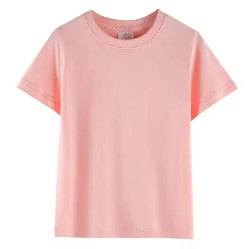 Blue Cotton T-Shirt for Boys Girls Summer Wear - Image 3