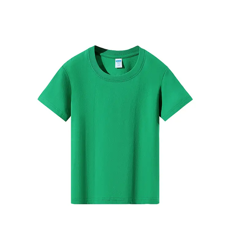 Blue Cotton T-Shirt for Boys Girls Summer Wear - Image 7
