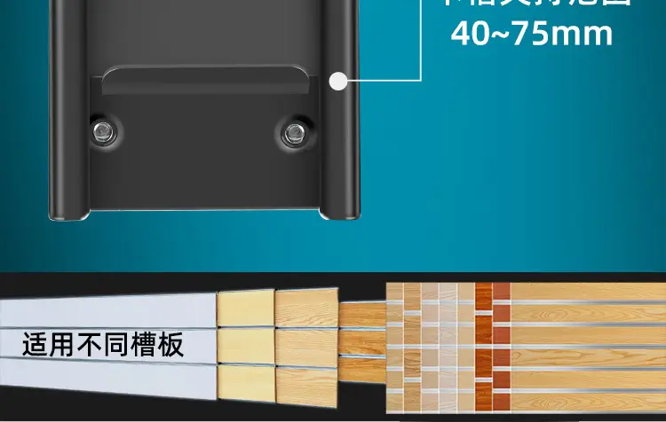 Monitor 2-Screen 3-Screen Console Rail Screen Aluminum Profile Air Pressure Horizontal and Vertical Screen Punch-Free Hanging Arm Bracket — feature 30
