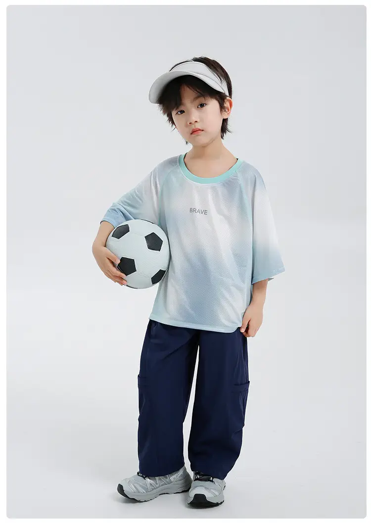 Korean Style Quick-Dry Sports T-Shirt for Boys — feature 11