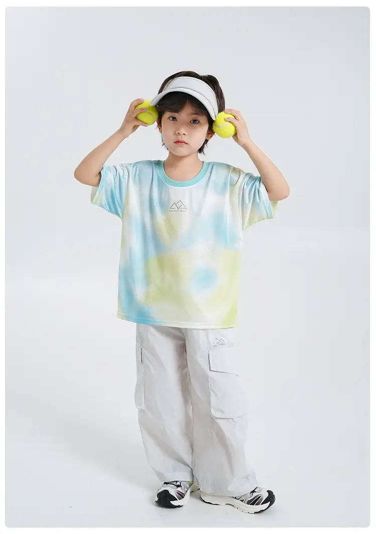Korean Style Quick-Dry Sports T-Shirt for Boys — feature 13