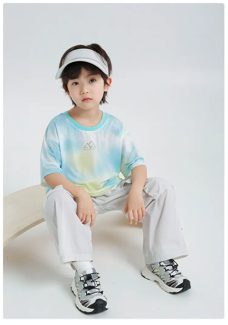 Korean Style Quick-Dry Sports T-Shirt for Boys — feature 14
