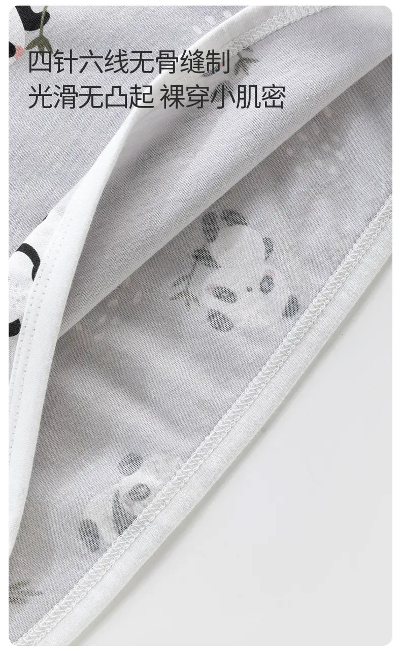 Baby Cotton Cartoon T-shirt White Summer Thin — feature 11